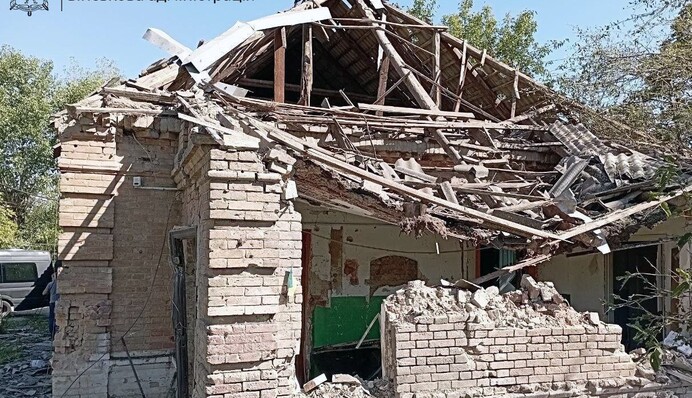 За добу окупанти завдали 576 ударів по Запорізькій області