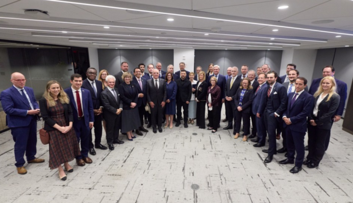 Зеленский анонсировал создание экспортных платформ в США, Европе, на Ближнем Востоке