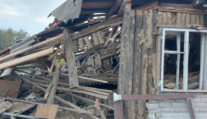 В Донецкой области россияне убили одного человека и ранили еще 8 человек