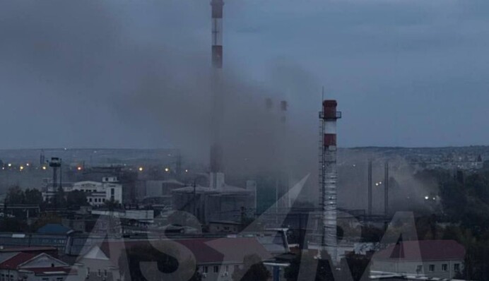 В Белгороде под обстрел попала ТЭЦ: часть города без света и воды