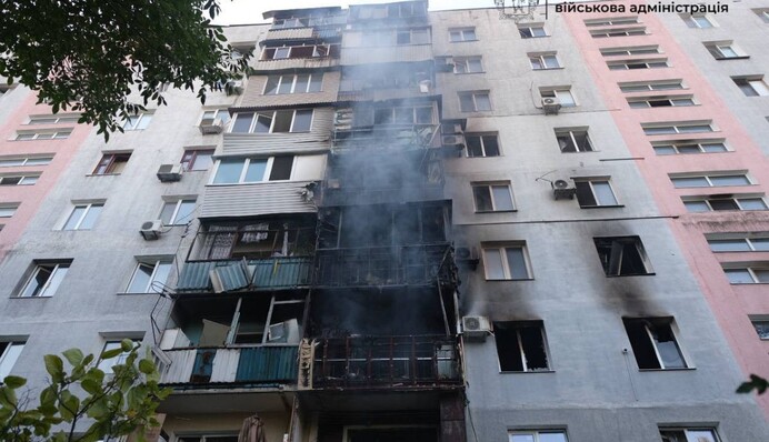 Число раненых в результате атаки на Запорожье возросло до 42