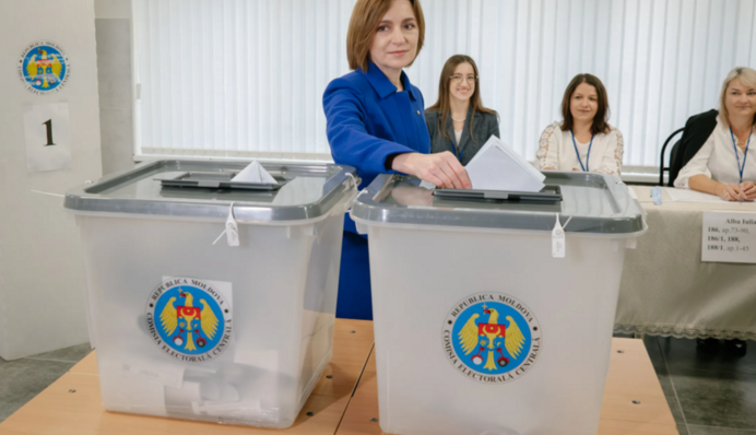 Выборы в Молдове: партия Санду получает единоличное большинство