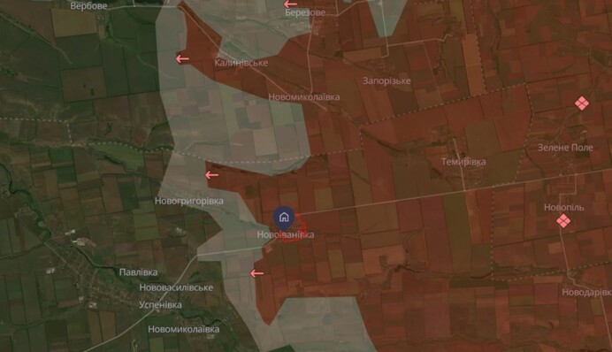 Росіяни просунулися у Запорізькій, Дніпропетровській та Донецькій областях — DeepState