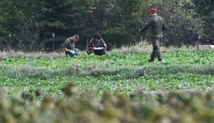 На севере Польши обнаружили неизвестный дрон: военная жандармерия проводит проверку