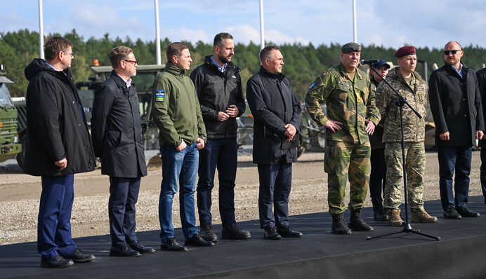 В Польше открыли норвежский учебный лагерь для украинских военных