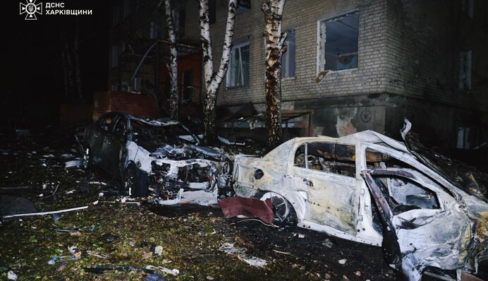 Ракетний удар Росії по Балаклії: загинула жінка, ще кілька людей отримали травми