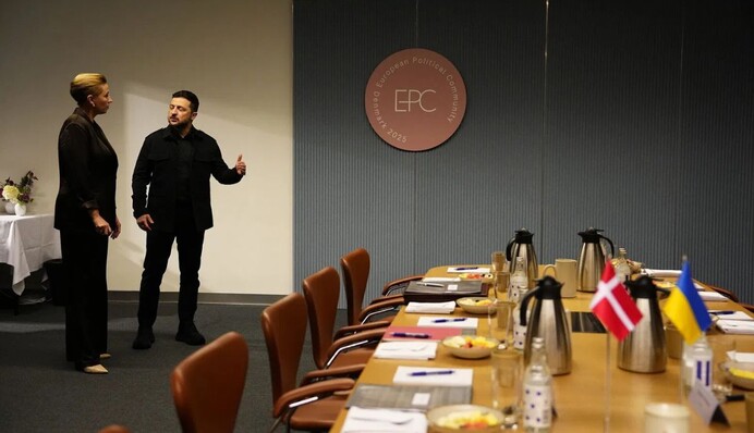 Зеленский прибыл в Копенгаген на саммит Европейского политического сообщества