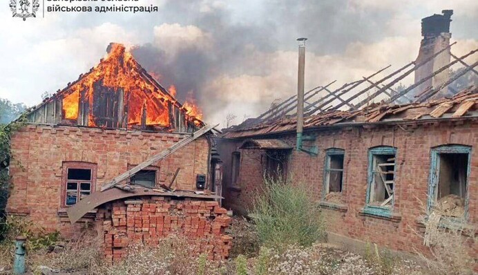 615 ударів за добу – окупанти атакували 17 населених пунктів Запорізької області