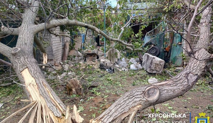 Российская армия обстреляла Херсонщину — пострадали пять человек