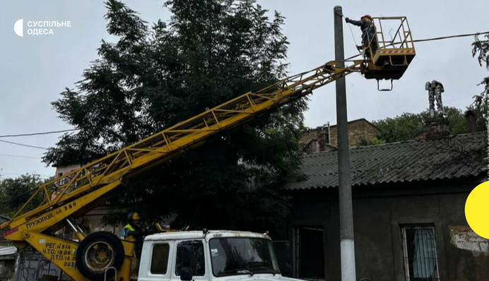 160 тысяч семей Одесщины снова получили свет после стихийного бедствия - ДТЭК