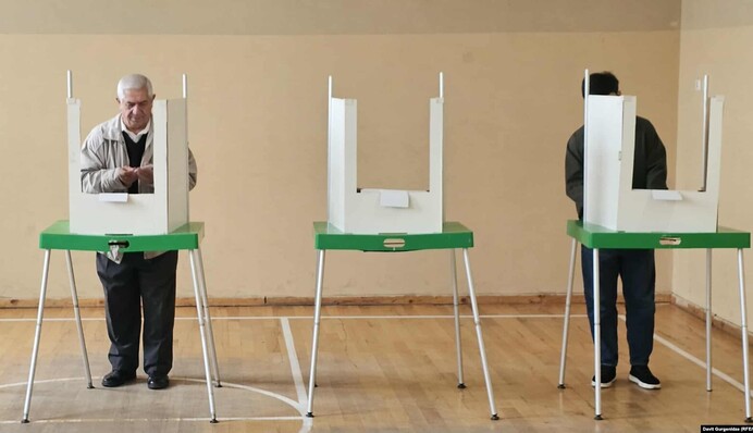 ЦВК Грузії повідомила про перемогу правлячої партії на виборах