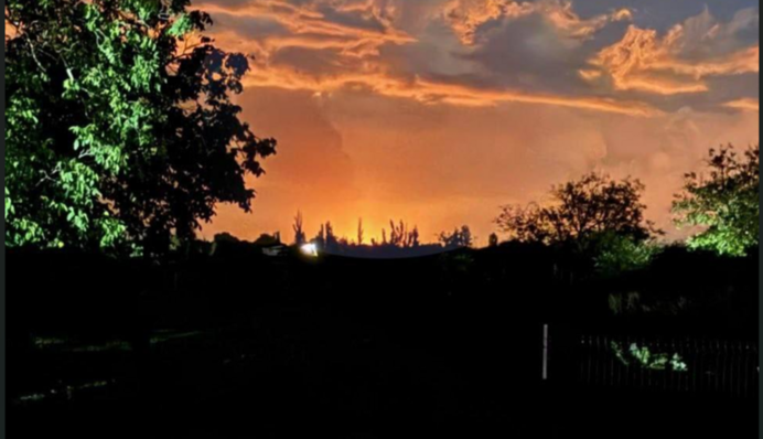 Вибухи в окупованому Криму – на нафтобазі палає резервуар з паливом