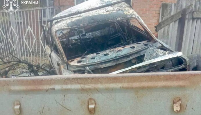 Россияне атаковали дронами два гражданских автомобиля на Харьковщине: есть погибшие