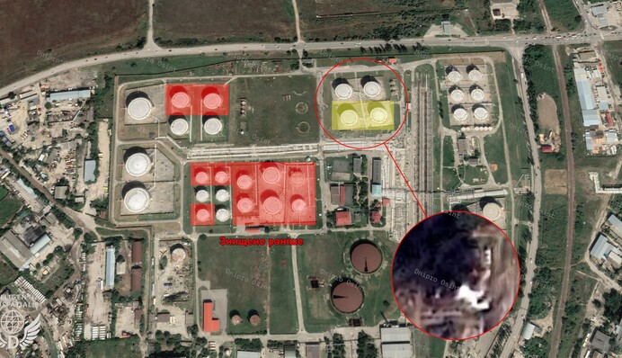 Пожар на нефтебазе в Феодосии перекинулся на новые резервуары — мониторы