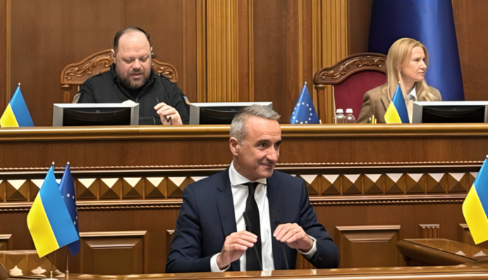 В Киев приехал президент ОБСЕ – выступил перед депутатами Верховной Рады