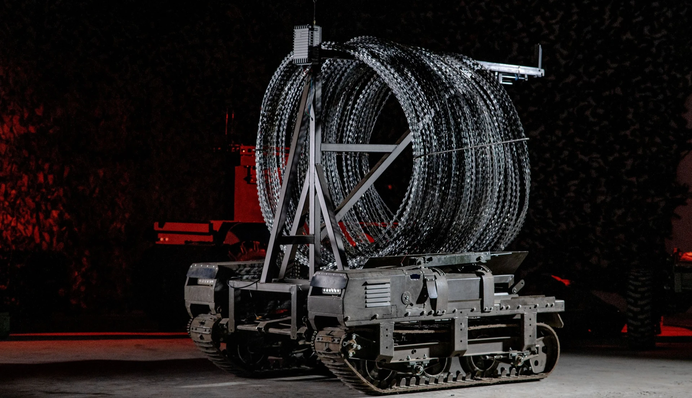 В Украине разработали наземный дрон NUMO для перевозки грузов до 300 кг