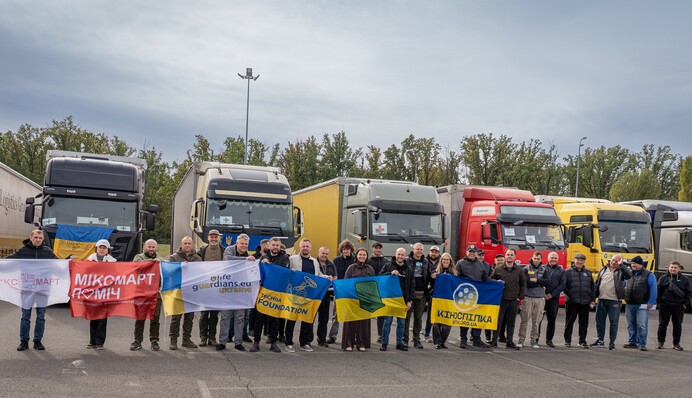 500 тонн антидроновых сеток для пограничников: волонтеры передали новую партию в рамках проекта «Паутина»