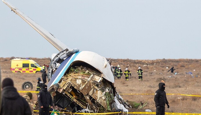 Путін практично визнав, що пасажирський літак AZAL був збитий російськими ракетами ППО