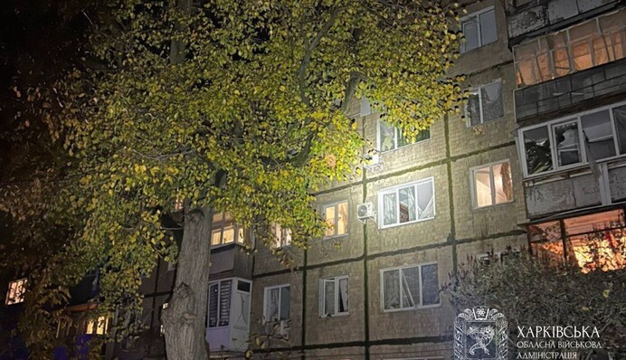 На Харківщині через російські удари за добу постраждали п'ятеро людей