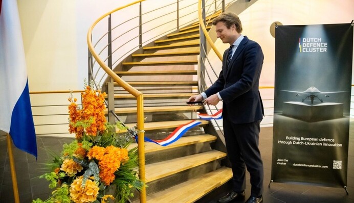 Міністр оборони Нідерландів відкрив у Києві оборонний кластер