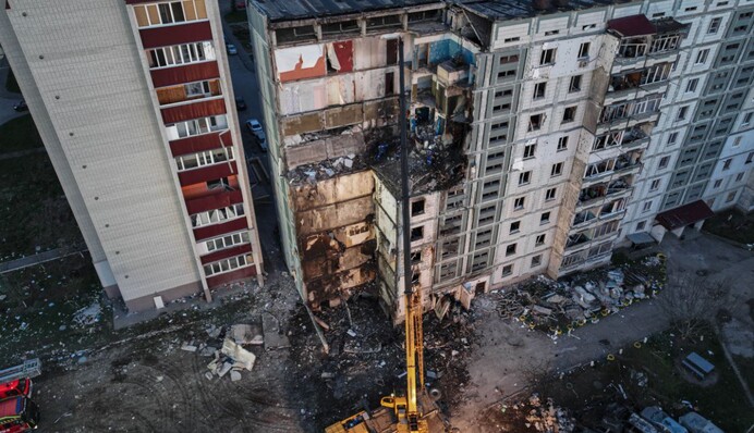 Удар по багатоповерхівці в Умані 2023 року: СБУ повідомила про підозру полковникам РФ