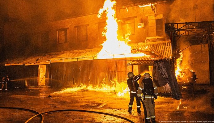 Россия обстреляла Чугуев: 10 ударов и обесточивание большей части города