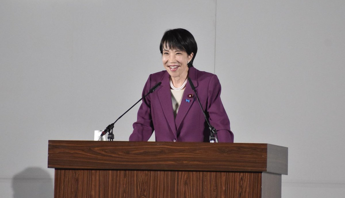 Санаэ Такаичи стала первой женщиной в должности премьер-министра Японии