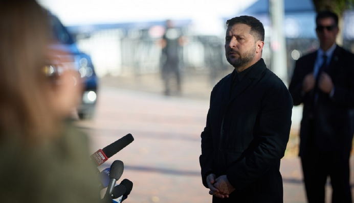 Зеленський: Щойно тиск 