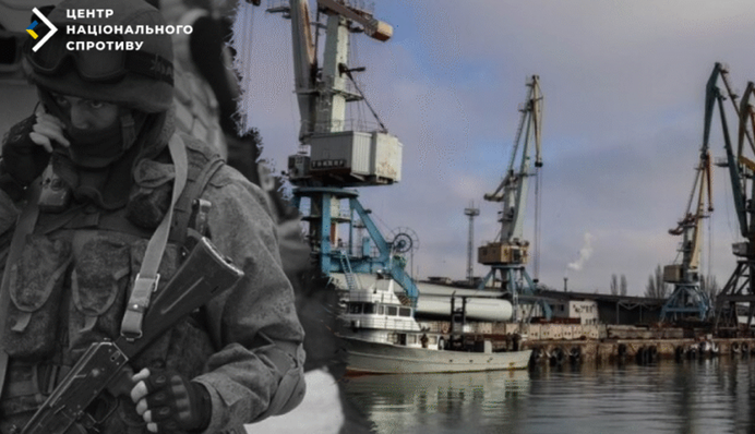 Оккупационная администрация готовит вывоз украинского зерна из порта Бердянска