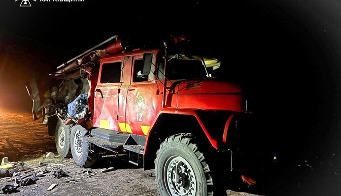 На Харківщині загинув рятувальник, п'ятеро його колег поранені