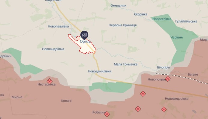 Російські війська намагались розвинути наступ на Оріхів — глава Запорізької ОВА