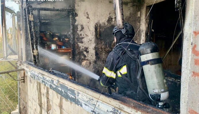 В Херсоне возросло количество раненых в результате утренних обстрелов РФ