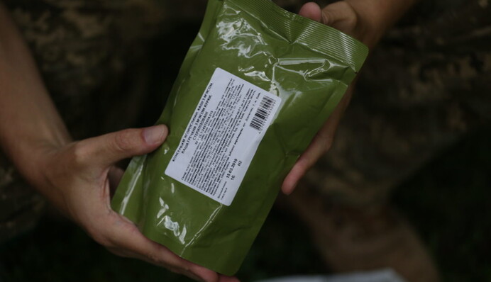 Військові можуть залишати відгуки про сухпайки через QR-код на упаковці