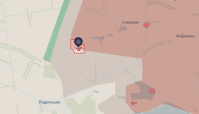 Украинские десантники освободили село Сухецкое Донецкой области