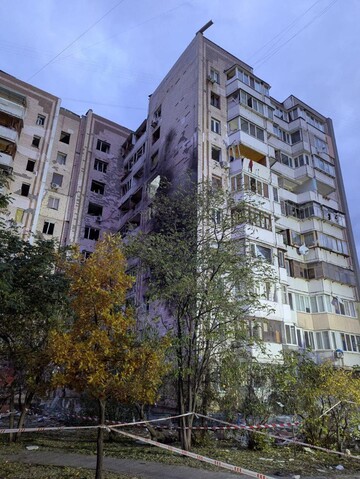 Возросло количество пострадавших в результате ночной атаки россиян на Киев