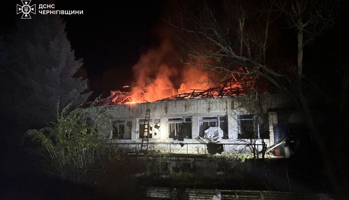 Росія атакувала об'єкт критичної інфраструктури Чернігова