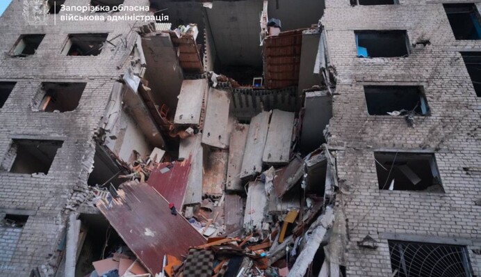 Кількість постраждалих унаслідок атаки на Запоріжжя зросла до 15