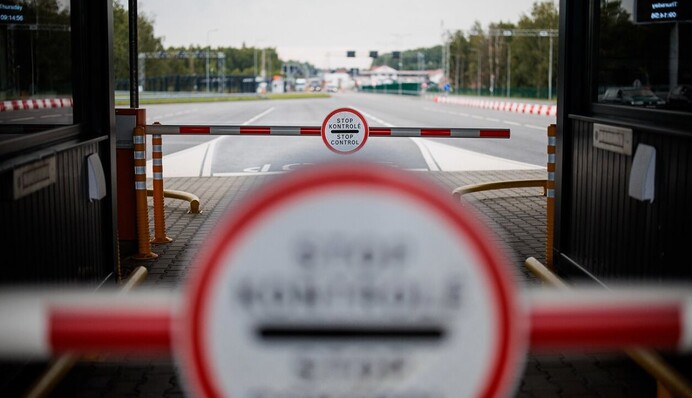 На границе между Литвой и Беларусью заблокировано движение более 2 тыс. грузовиков