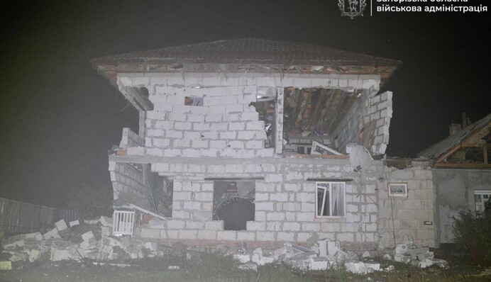 Близько 60  тисяч споживачів залишилися без електроенергії через атаку РФ на Запоріжжя