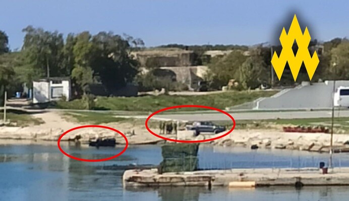 АТЕШ провів розвідку підрозділу спецназу ЧФ РФ у Севастополі, який охороняє Керченський міст