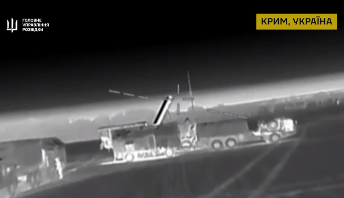 Бойцы ГУР атаковали российский пункт управления ЗРК С-400 