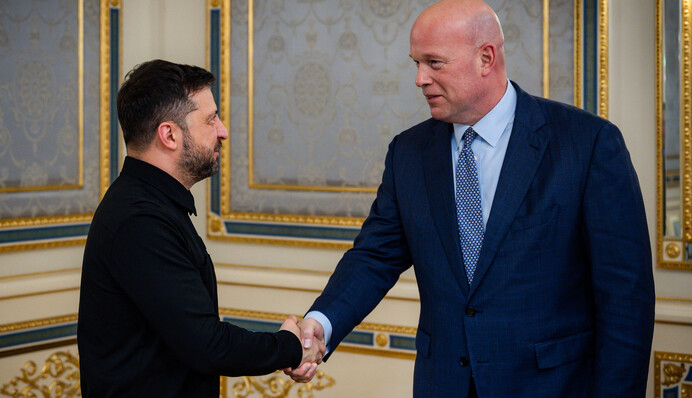 Посол США при НАТО Вітакер обговорив із Зеленським шляхи завершення війни