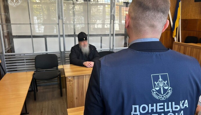 Настоятеля монастиря УПЦ (МП) затримали за виправдання війни проти України