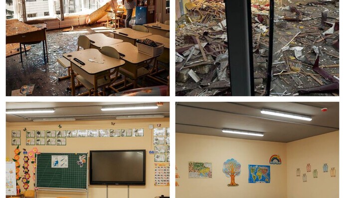 В Сумах заработала первая подземная школа