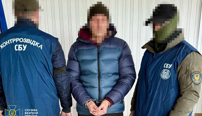 СБУ затримала чоловіка, який намагався зірвати рух військового ешелону біля Харкова