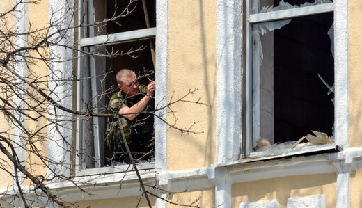 Харьков обстреляли из огнеметов