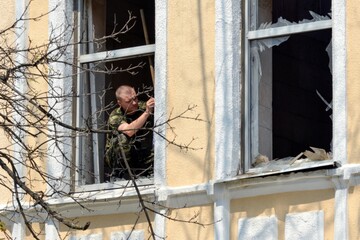 Харьков обстреляли из огнеметов