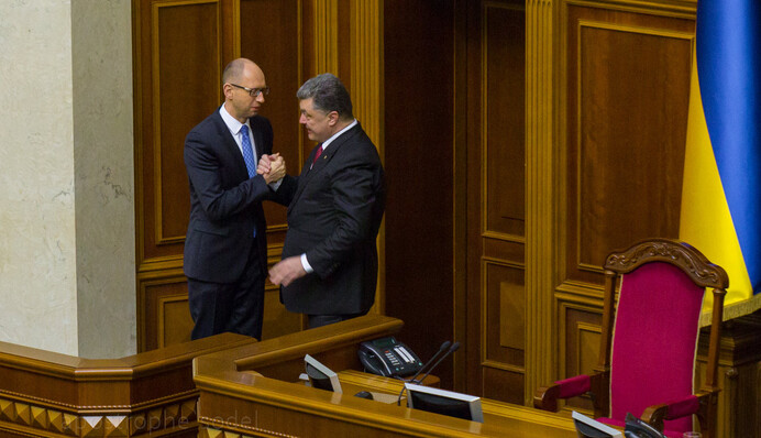 Арсений Яценюк посчитал себя первым после выборов