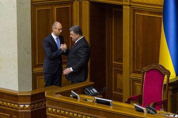 Арсений Яценюк посчитал себя первым после выборов