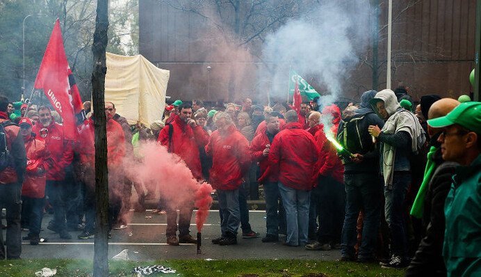 В Бельгии протесты привели к арестам
